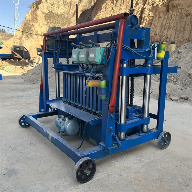 Cheap Semi Automatic Hollow Block Making Machine Interlocking Cement Brick Making Machinery