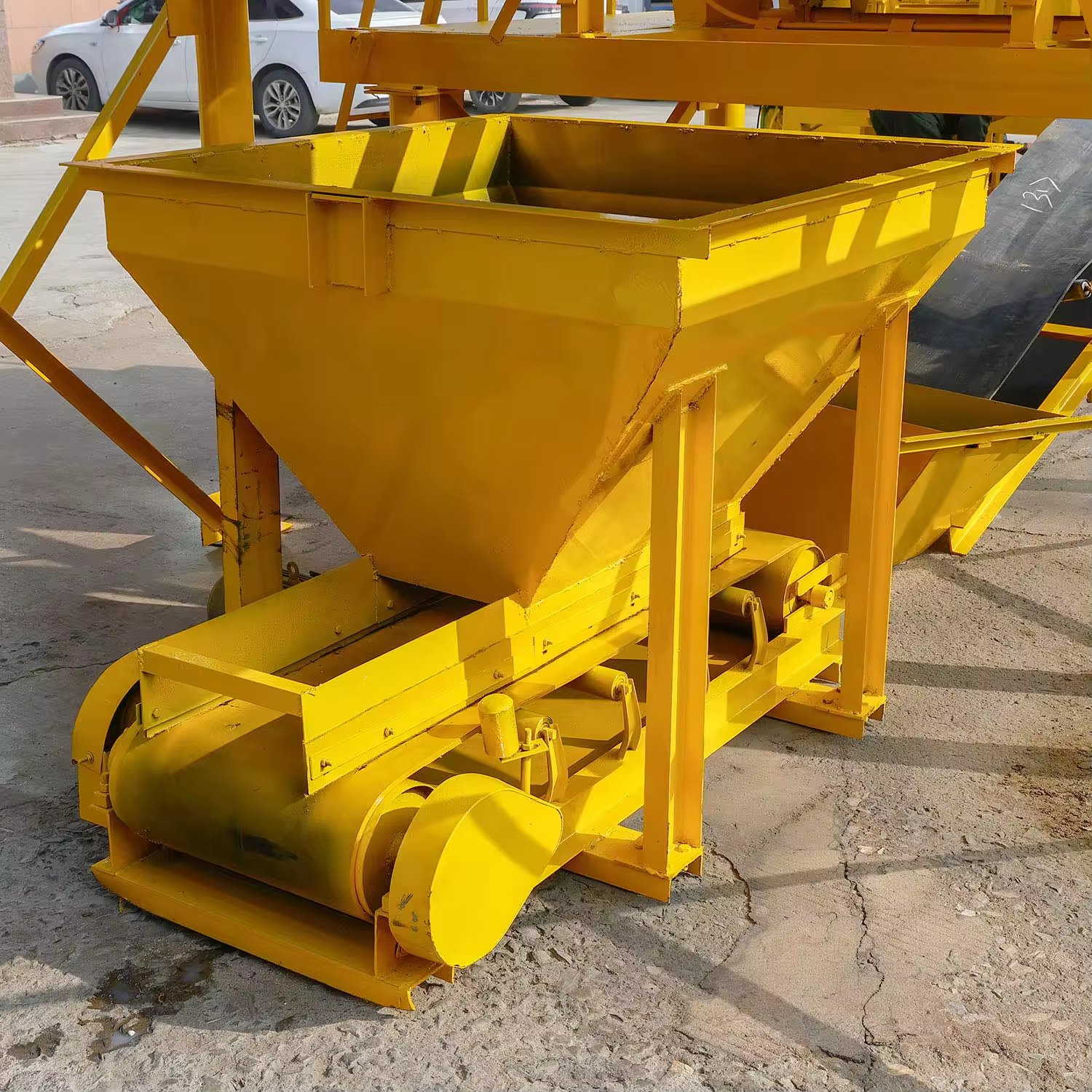QT4-15 cement brick machine fully automatic cement block bricks making machine bricks production line