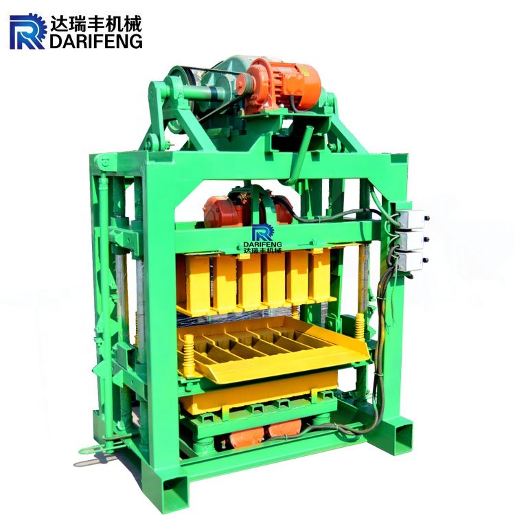 4-40 qingdao small cement brick making machine manual hollow block making machine philippines