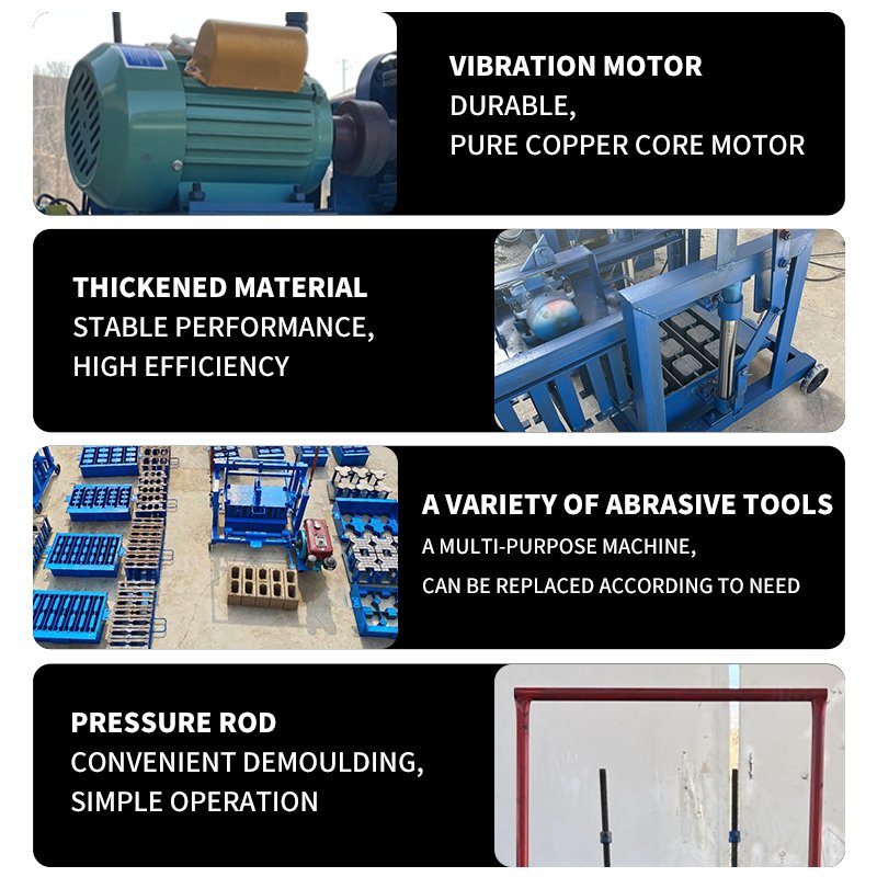Small Cement Brick Making Machine Small Diesel Brick Making Machine Auto Concrete Brick Making Machine