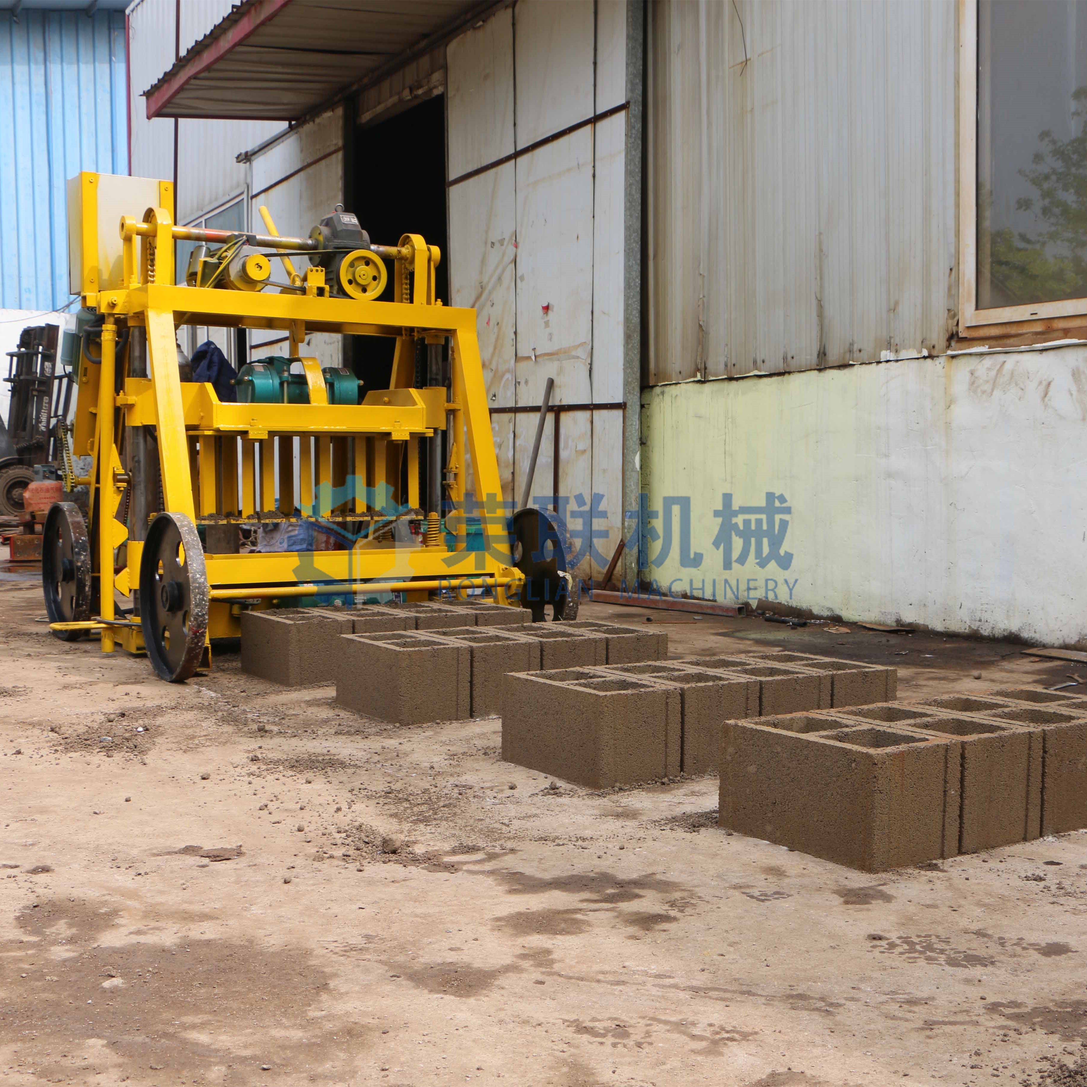 QT40-3B building hollow brick block laying machine brick making machine