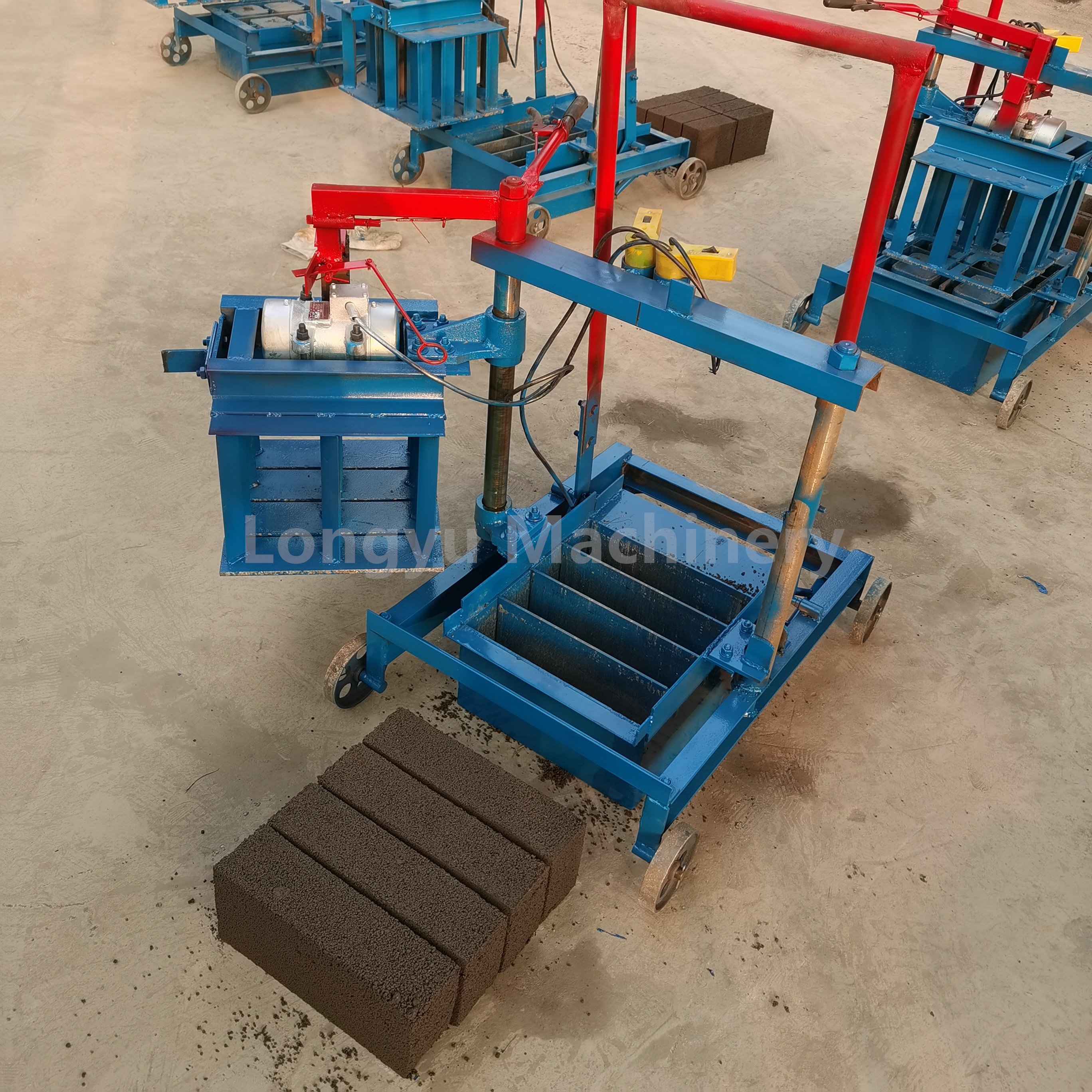 2024 New Business Opportunities Small Portable Home Curbstone Block Machine Cement Brick Block Making Machine
