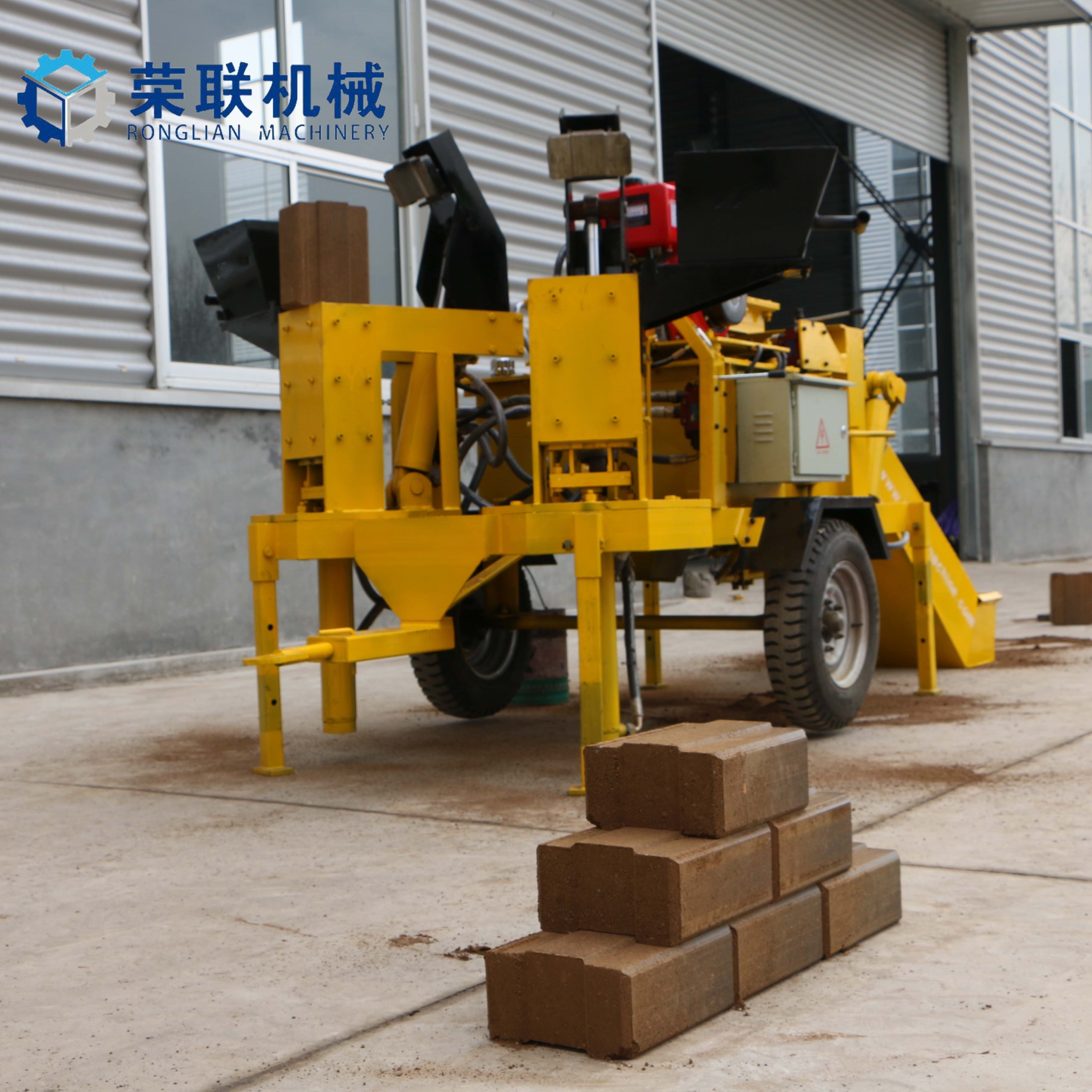 High Quality M7mi Twin Professional Mobile Clay Hydraform Brick Making Machine