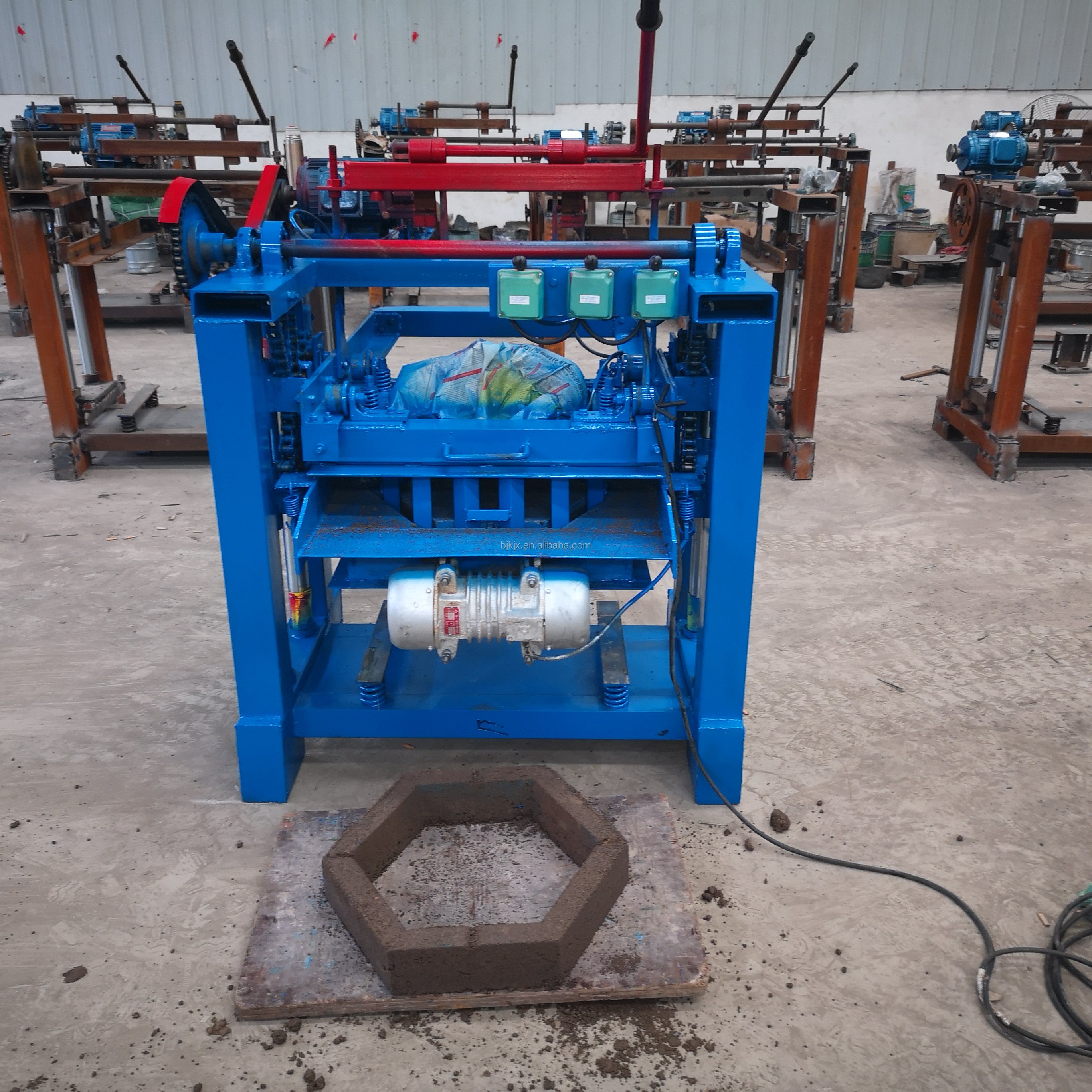 semi automatic brick making machine all process clay brick making machine red burnt bricks making machine line