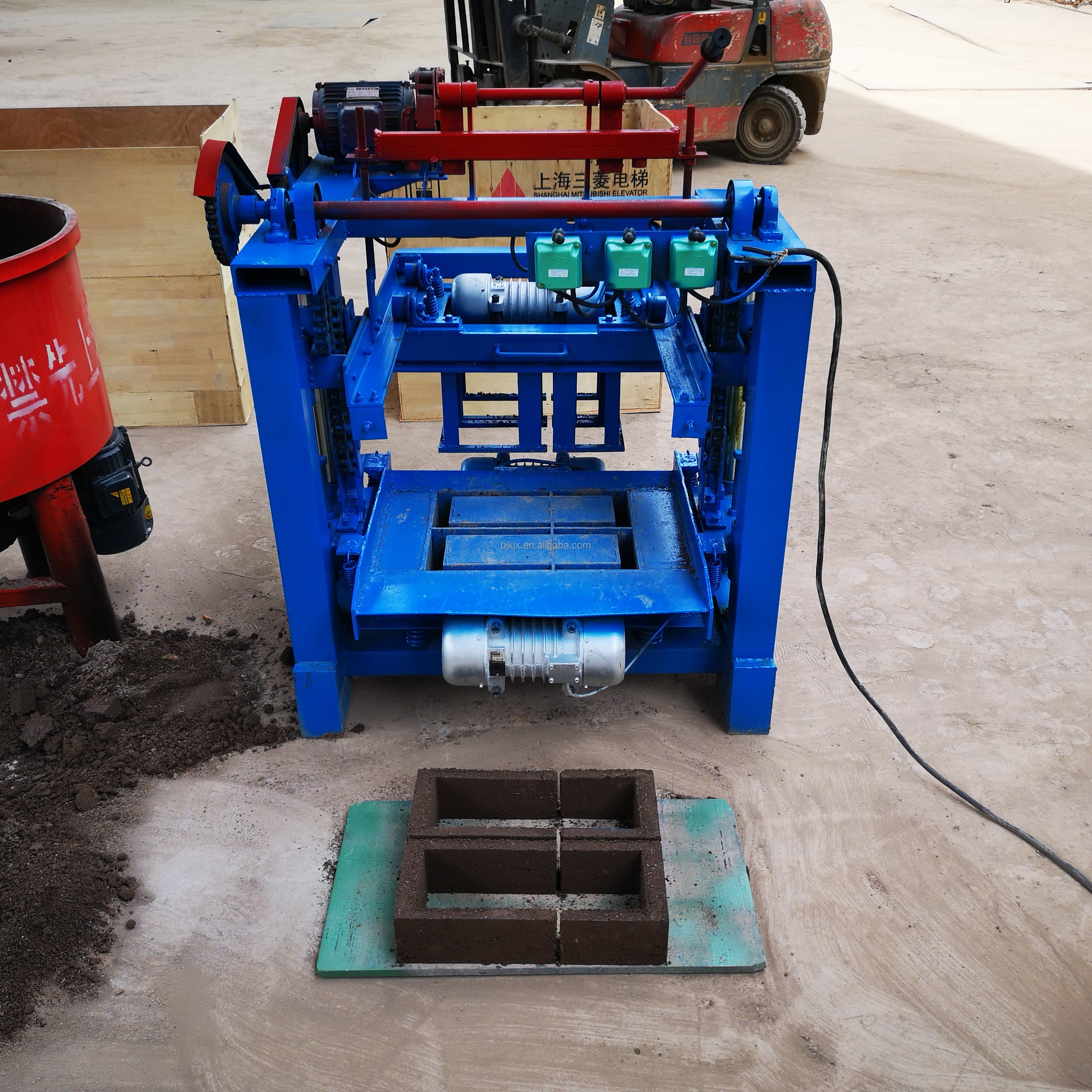 semi automatic brick making machine all process clay brick making machine red burnt bricks making machine line