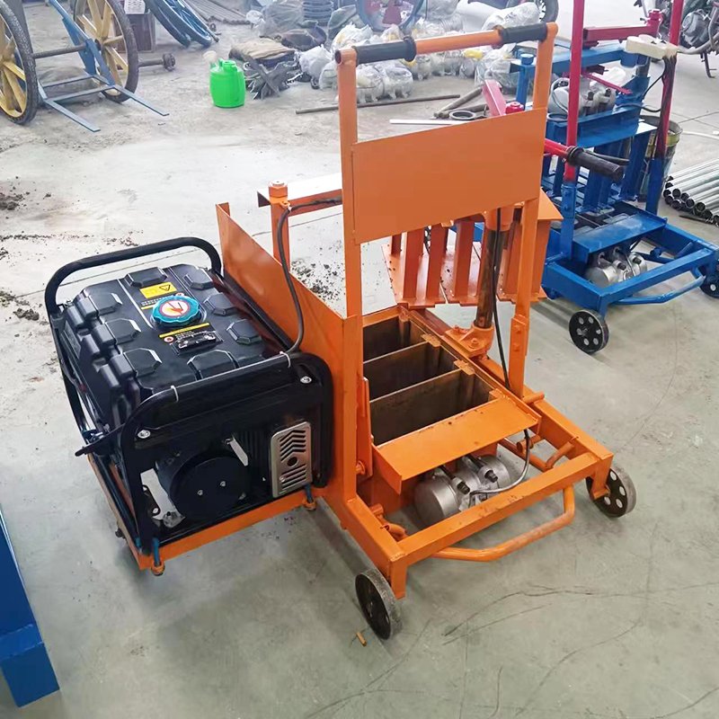 Hot Sale Widely Used Small Scale Manual Block Concrete Hollow Block Making Brick Machine