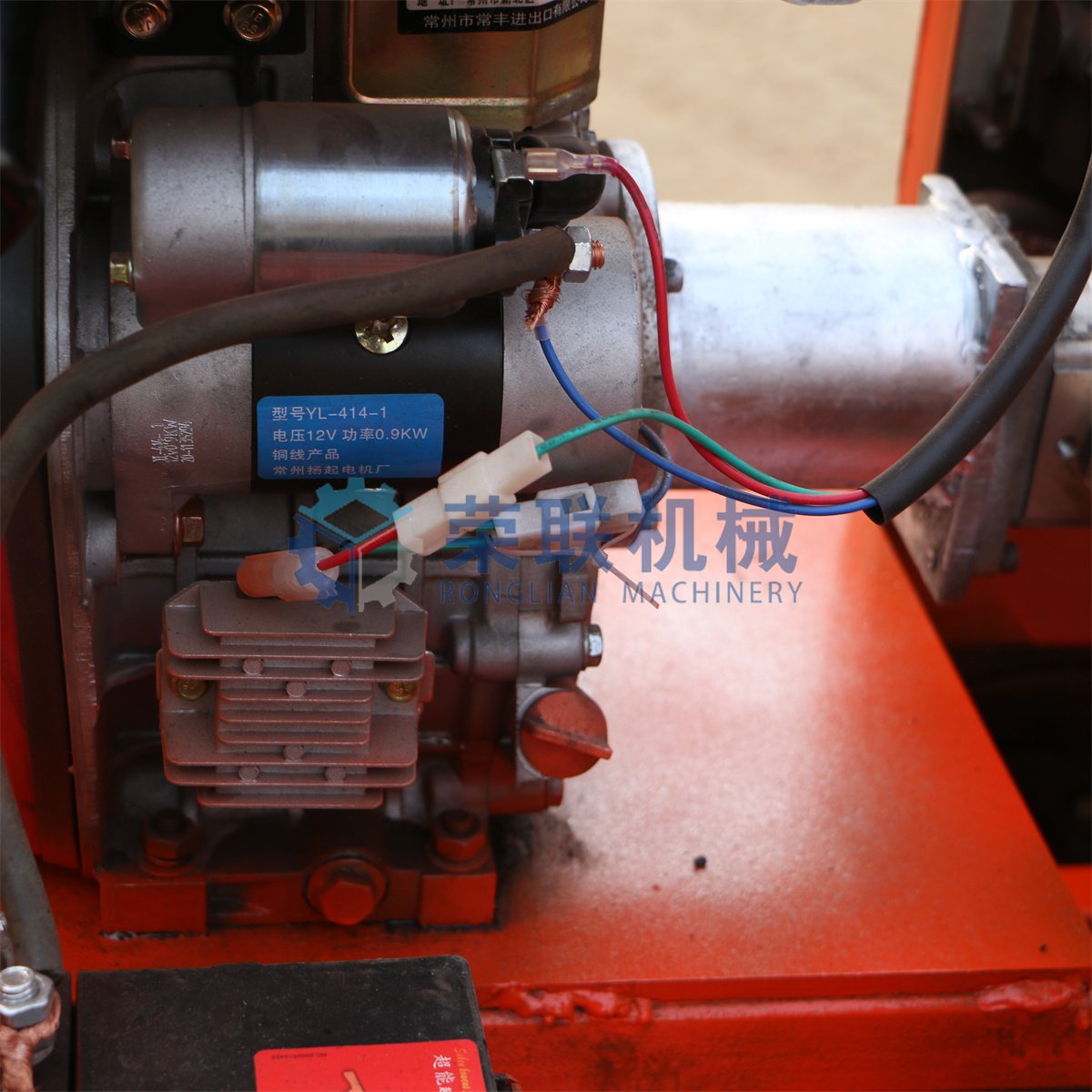 Ronglian red machines for small businesses Hydraulic brick making machine RL2-20 block moulding machine