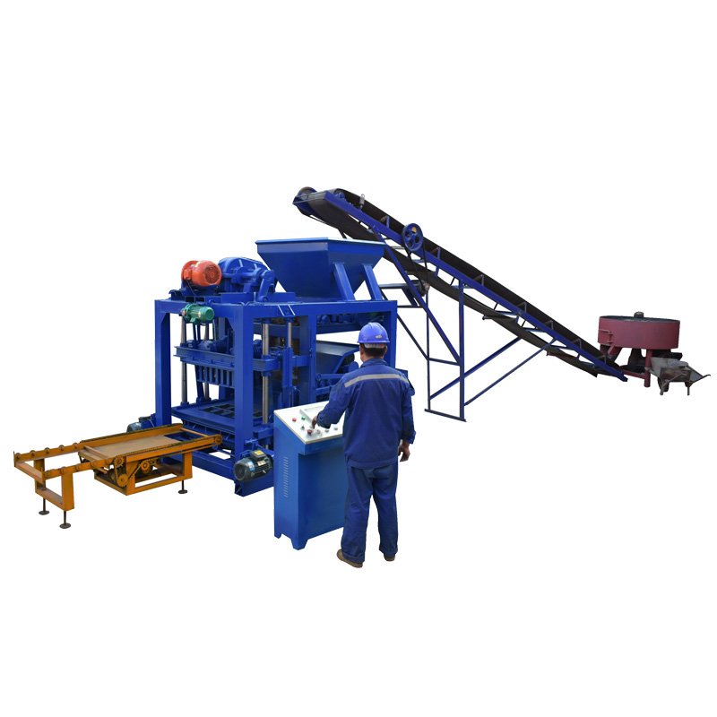 qt4-25 cement brick making machine terracotta brick making machine&block making machine