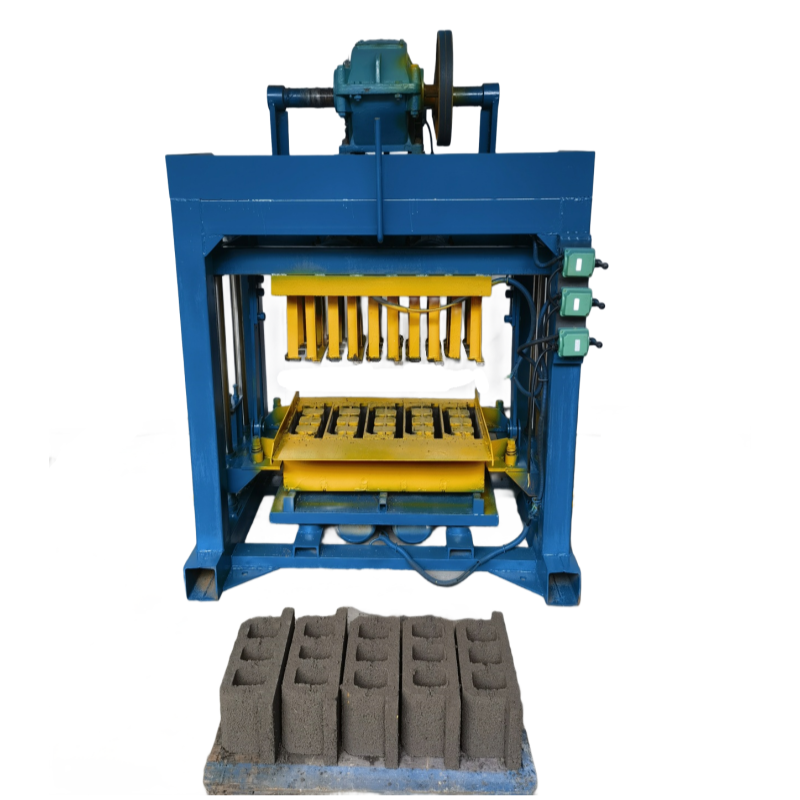 Semi automatic multifunctional cement brick making machine, concrete block non burning brick machine