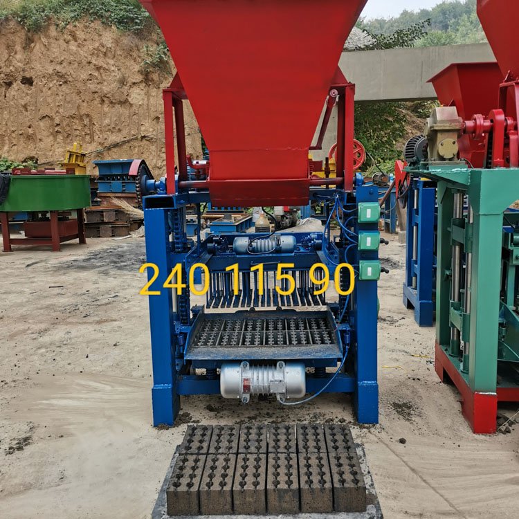 Factory supply brick making machine 8 holes construction brick making machine brick moulding machine china