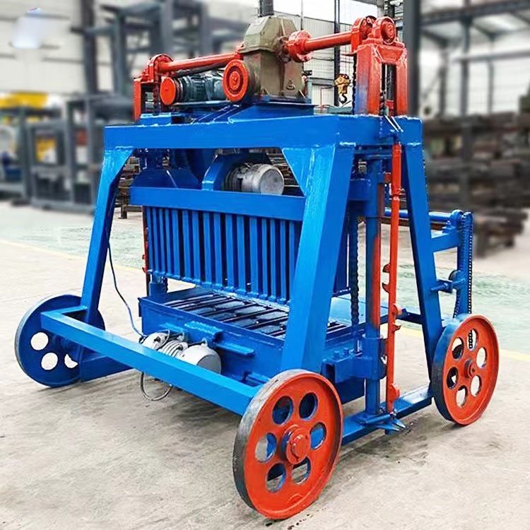 Hollow brick machine cement interlocking brick making machine block machine made in China
