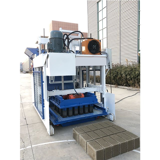 YJ Concrete Hollow Block Machine Cement Brick Making Machinery QMY18-15 Egg Layer Construction Machines For Building Blocks Make