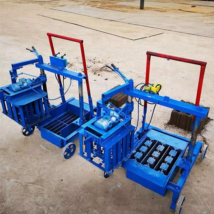 high production capacity brick making machinery QMR2-45 Moveable Brick Making Machine Small Brick Making Machine