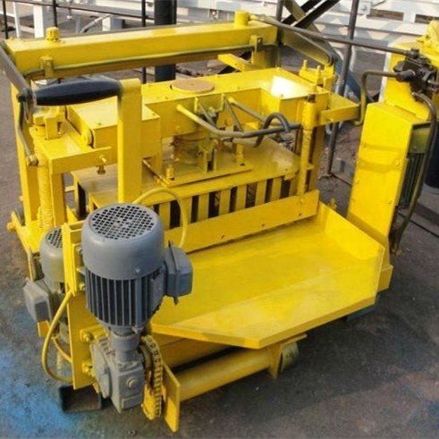 QTY4-30 Ecological Small Hydraulic Ytong Solid Brick Moulding Machine Block Making Machinery For Home Business QMJ-4A Machine