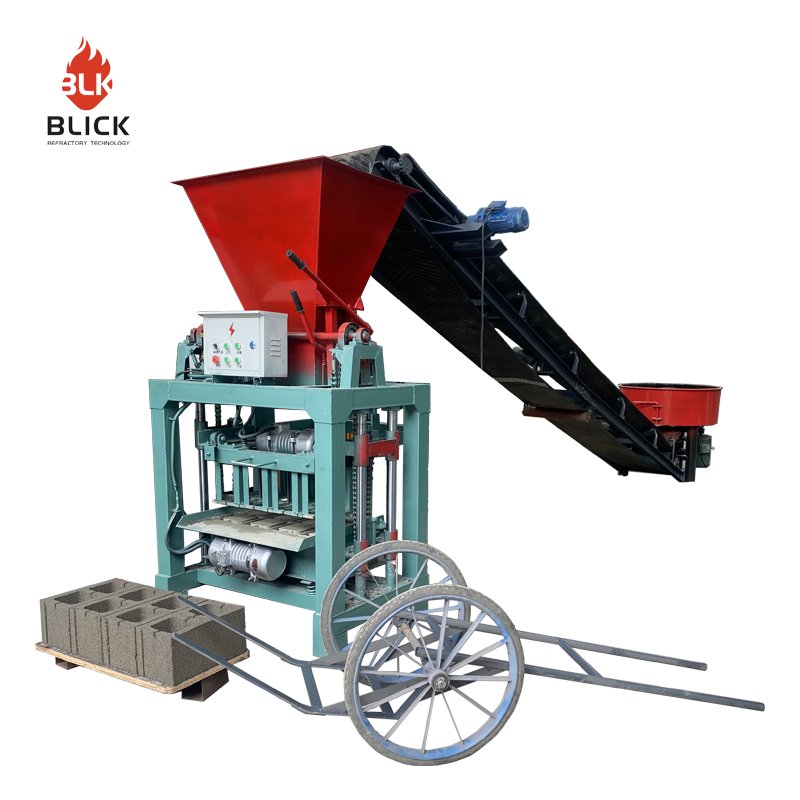 Full automatic concrete block interlocking solid fly ash brick factory garden brick making machinery