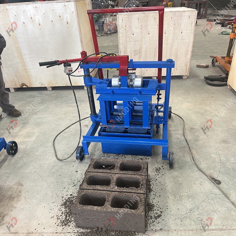 Manual Concrete Block Machine Ecological Brick Machine Automatic Brick Making Machine for Bangladesh
