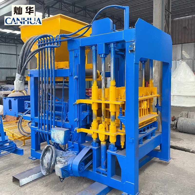 QT415 Concrete Block Machine Making Automatic Brick Making Machinery Cement Paving Brick Making Machine South Africa 3500 15-25s