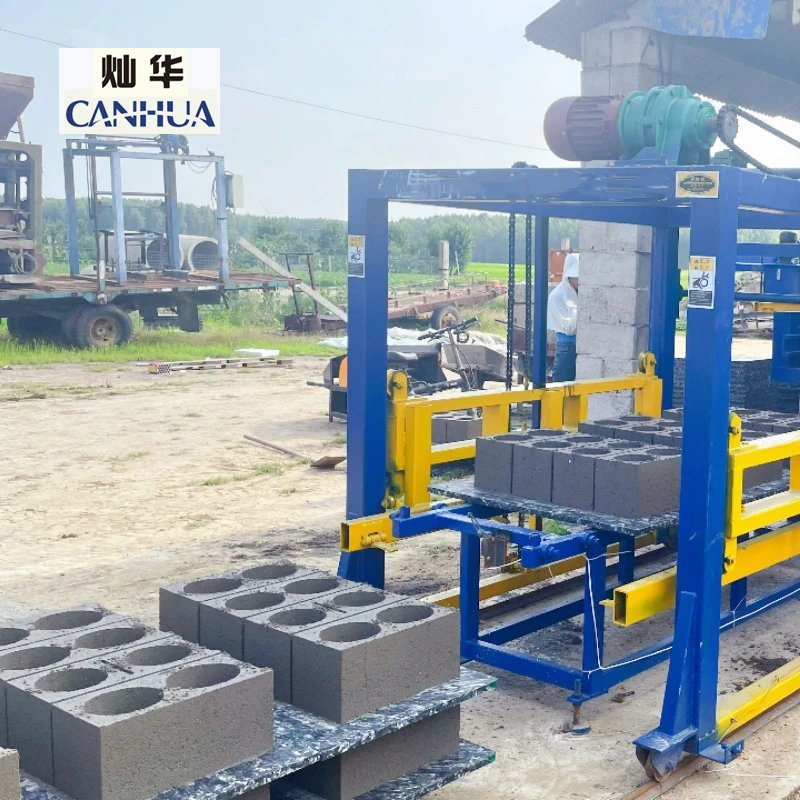 QT415 Concrete Block Machine Making Automatic Brick Making Machinery Cement Paving Brick Making Machine South Africa 3500 15-25s