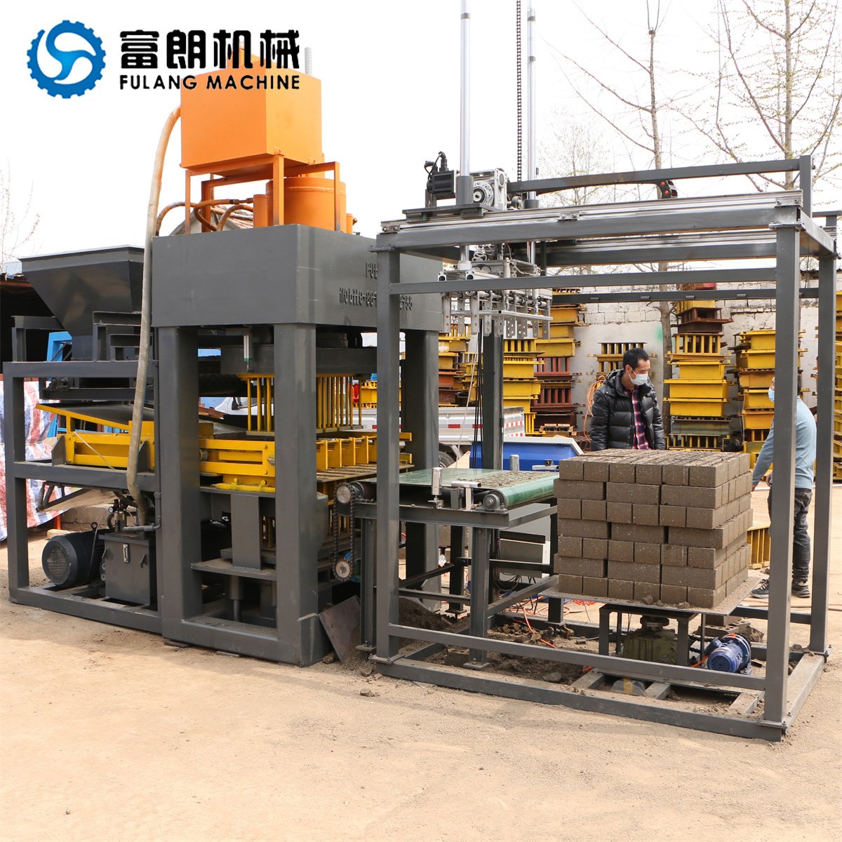 Easy To Operate Qualified 300Tons Ecological Earth Clay Brick Making Machine Interlocking Compressed Earth Block Machine