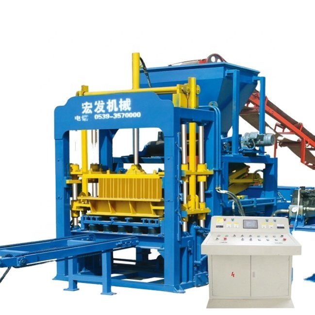 Bricks making machine Hongfa QT4-18 concrete block making machine