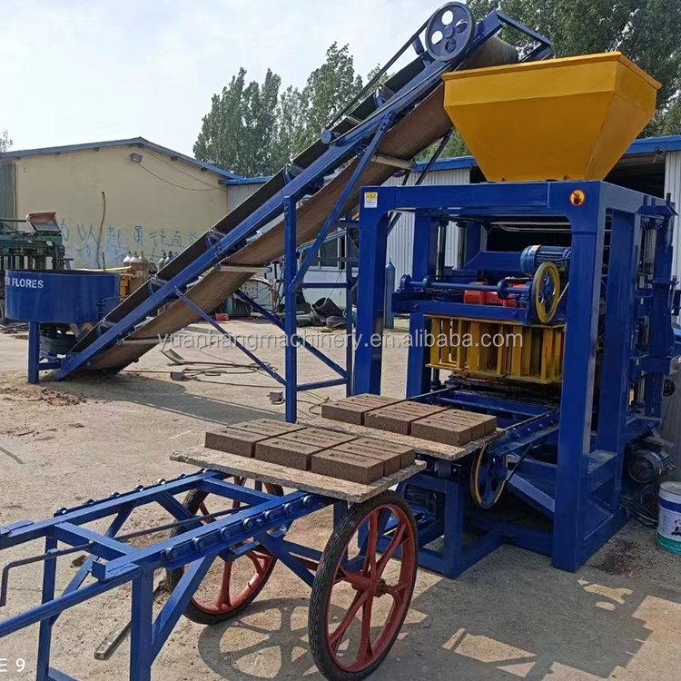 Automatic paver laying brick making machine building hollow concrete cement brick moulding block making machine