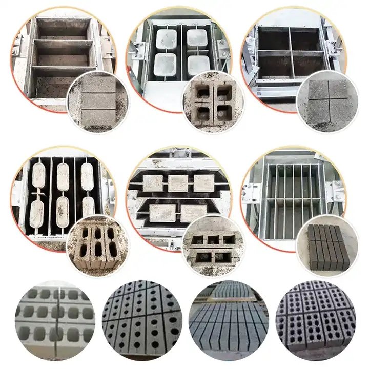 Commercial Laying Clay Autoclave Sand Lime Soil Block Hydroform Manual Interlocking Brick Making Machine