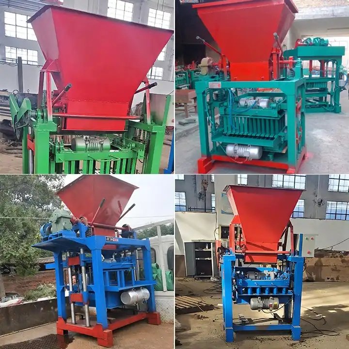 Commercial Laying Clay Autoclave Sand Lime Soil Block Hydroform Manual Interlocking Brick Making Machine
