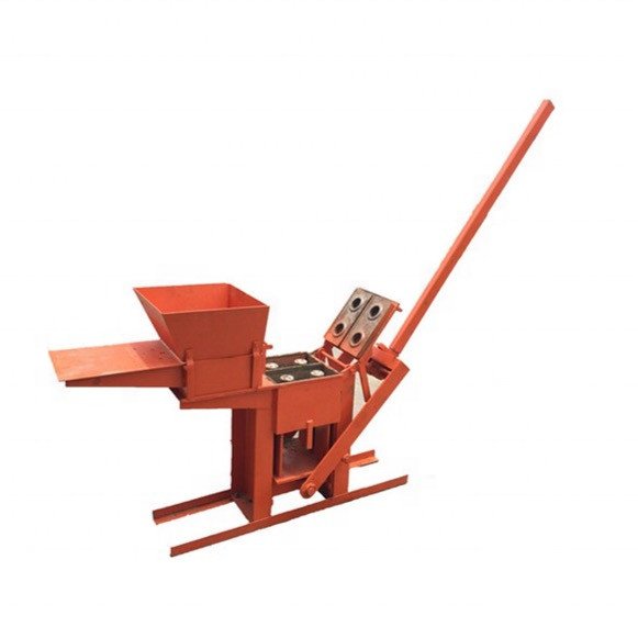 Manual Interlocking Earth Brick Making Machinery Sand Block Machine for QMR2-40