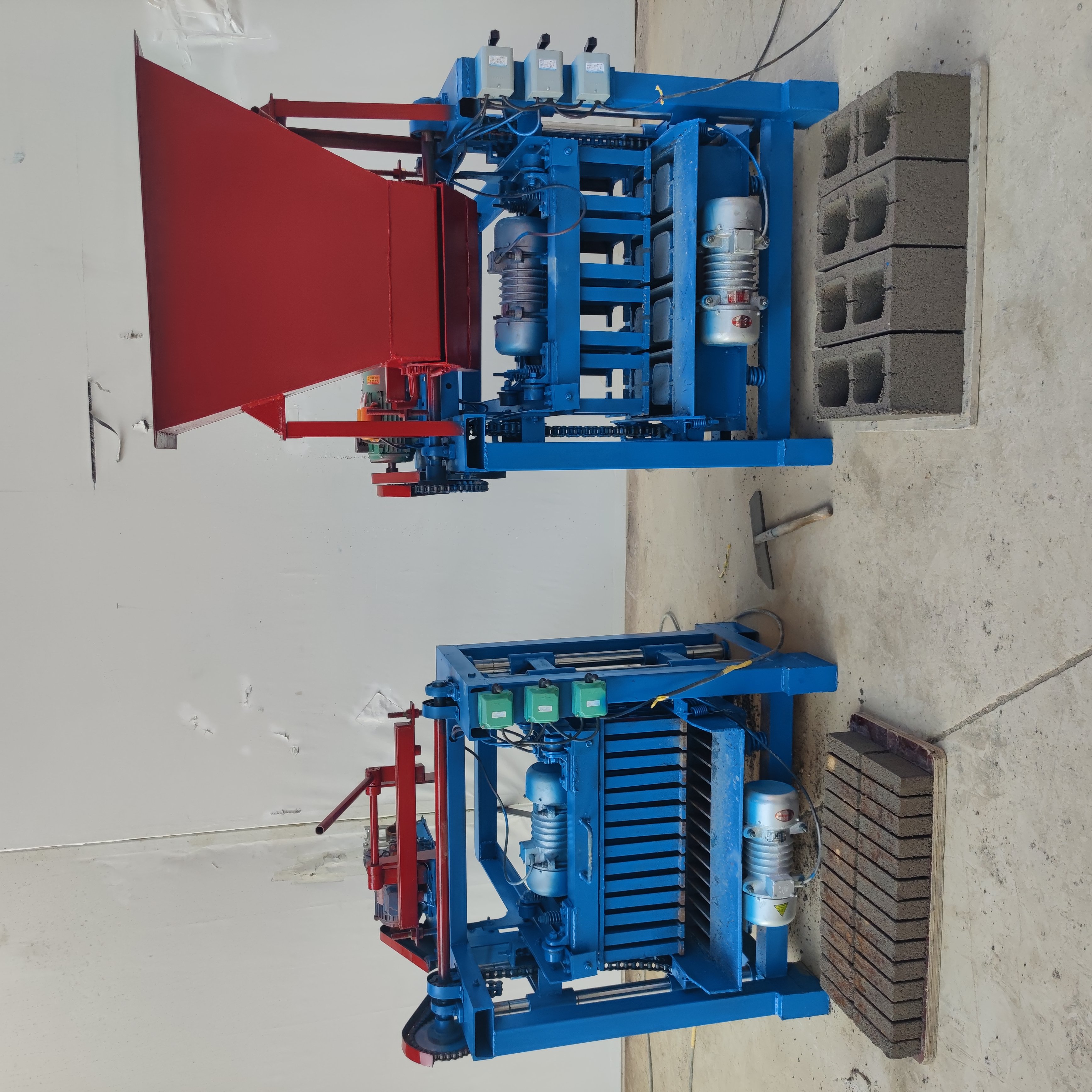Brick Making Machine Hand Press Brick Making Machine Soil Cement Manual Interlocking Light Weight Brick Making Machine