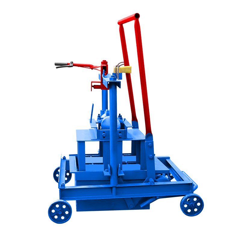Manual Egg Laying Brick Block Making Machine Small Clay Earth Interlocking Brick Making Machine