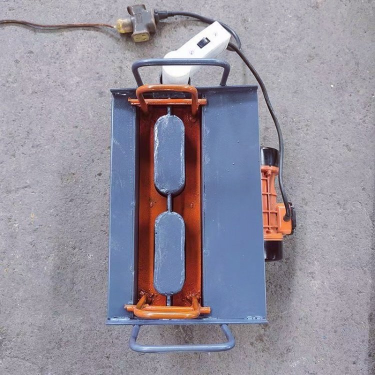 Simple electric manual unfired brick making machine hollow interlocking brick mold concrete block mold