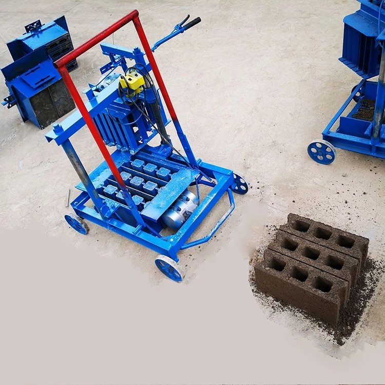 Portable brick making machine cement sand plastic waste clc brick making machinery
