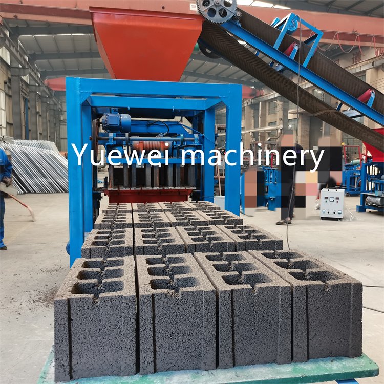 Popular Electric Cement Concrete Paving Block Machinery Hollow Solid Block Brick Making Machine Production Line For Sale