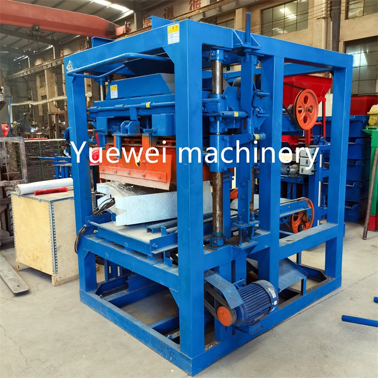 Popular Electric Cement Concrete Paving Block Machinery Hollow Solid Block Brick Making Machine Production Line For Sale