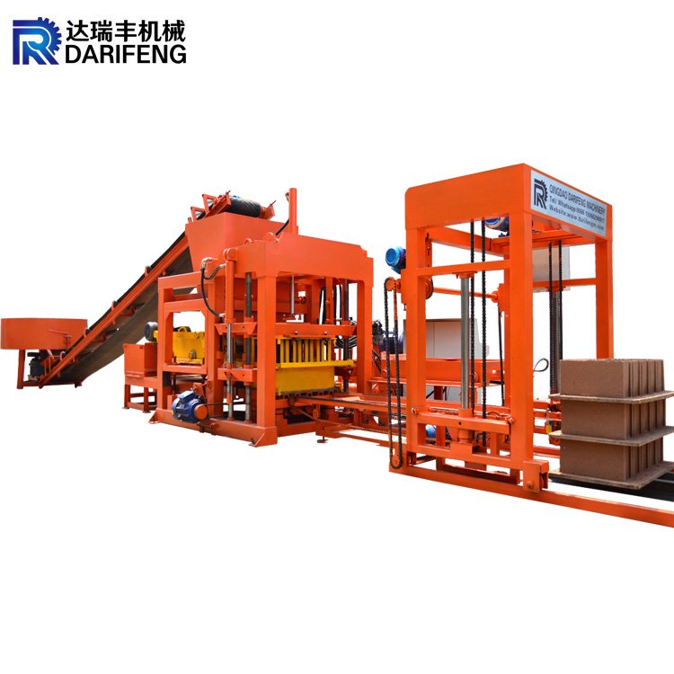 New product to Make Money QTJ4-18 Fully Automatic Concrete block moulding machine prices in nigeria
