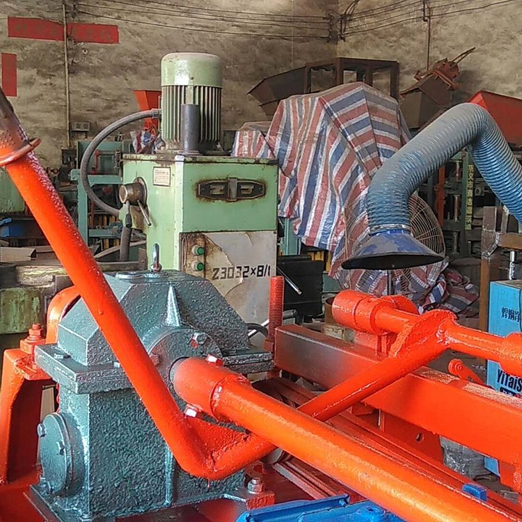 Custom color red brick making machine mud fly ash brick making machine automatic