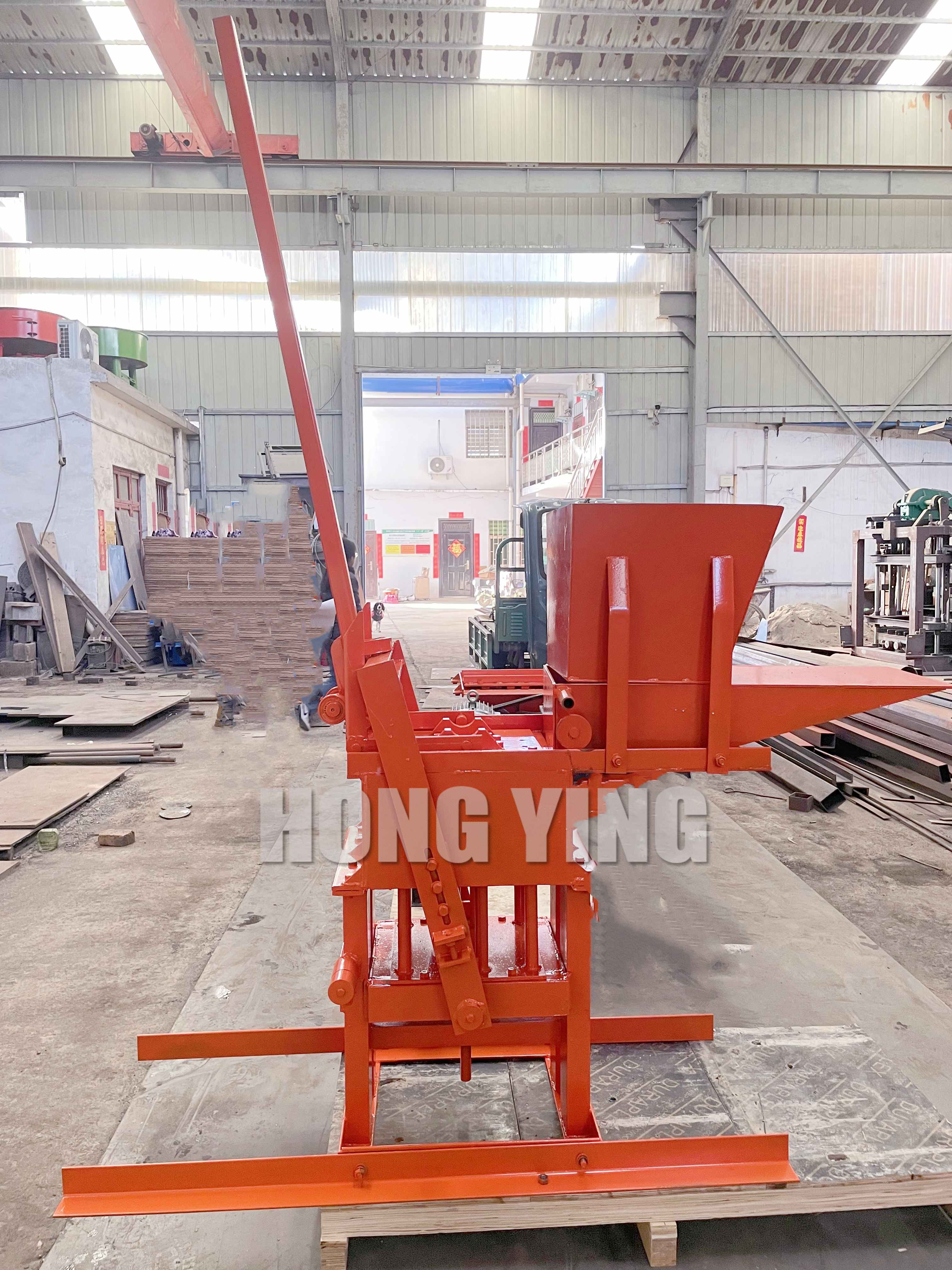 JZ-1 clay pressed brick machine manual compressed earth brick making machine for sale in Malaysia