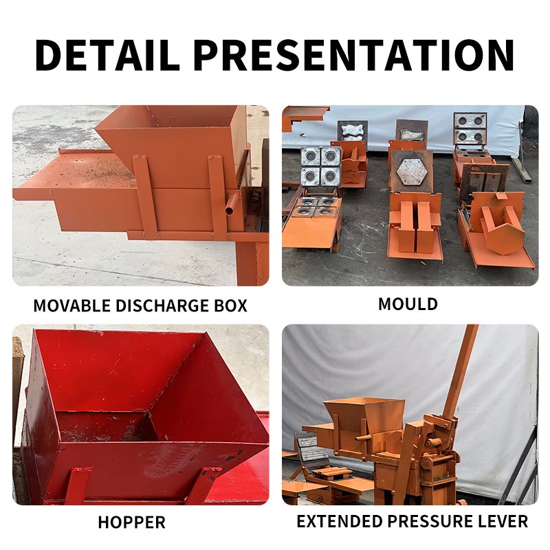 Libya Brick Making Machine Fly Ash Brick Semi-automatic Brick Making Machine