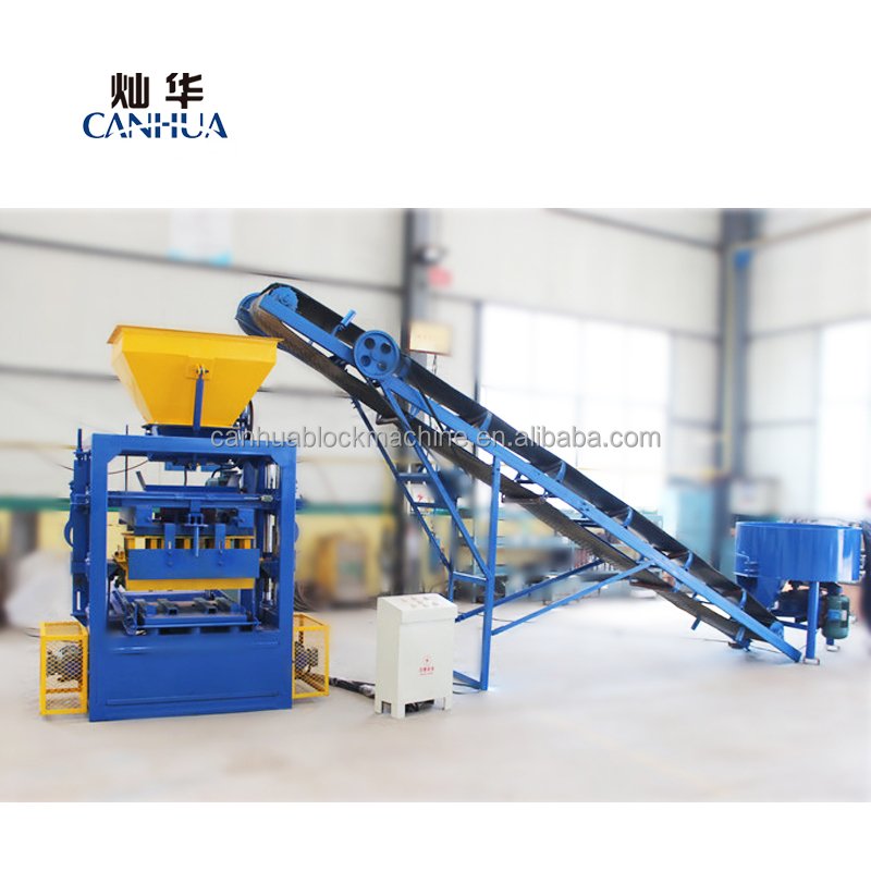 Simple Operation for Medium and Small Businesses. QT4-24 Semi-Automatic brick making machine south africa price.