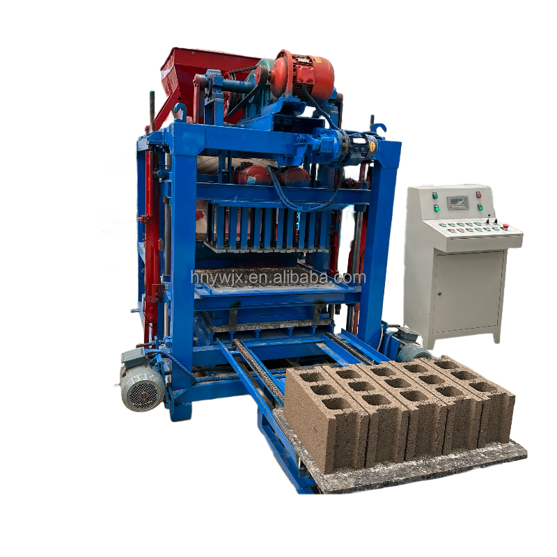 commercial hollow cement block brick making machine complete industrial brick making machinery