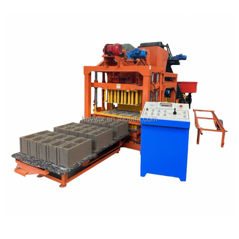commercial hollow cement block brick making machine complete industrial brick making machinery
