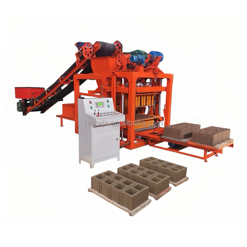 commercial hollow cement block brick making machine complete industrial brick making machinery