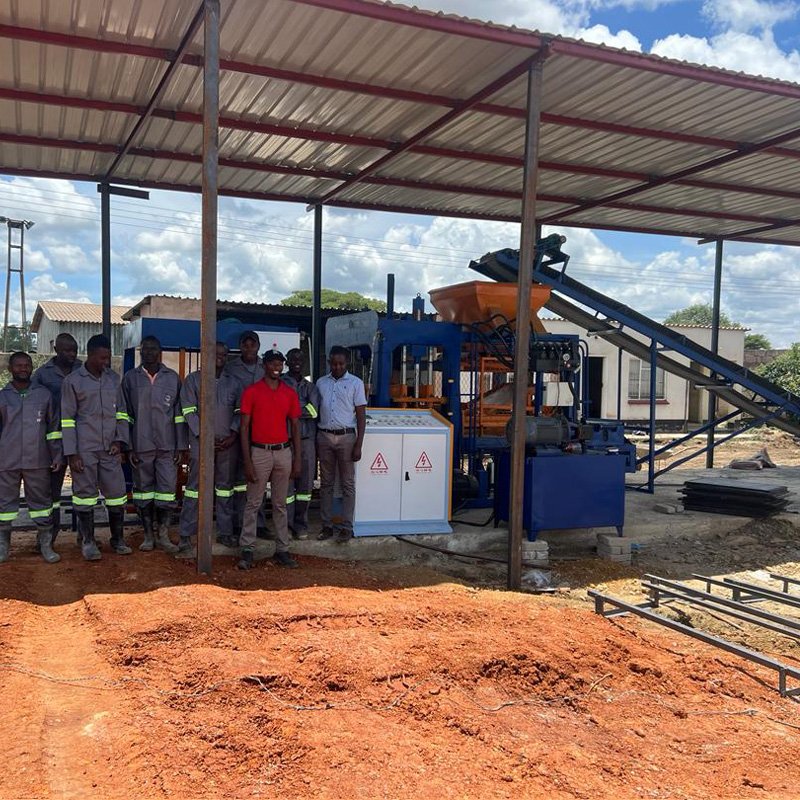 QT4-15 automatic color paver brick making machine for sale