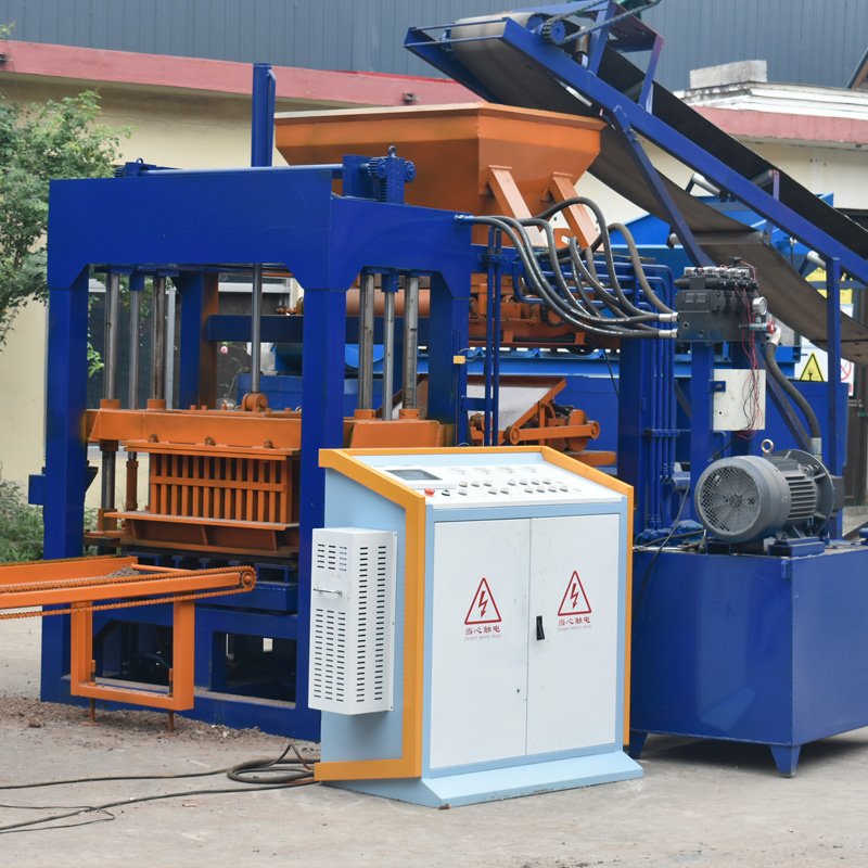 QT4-15 automatic color paver brick making machine for sale