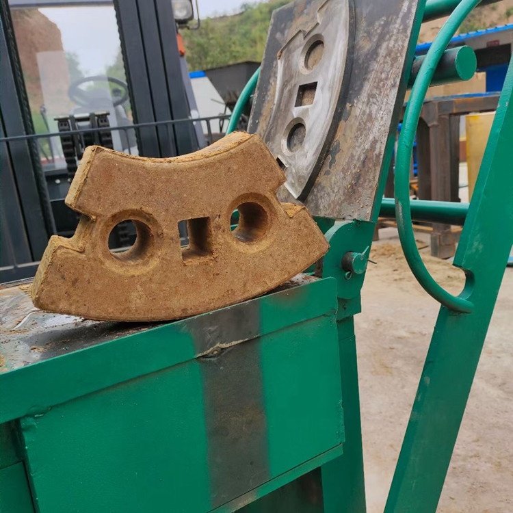Manual Clay Brick Making Machine Hollow Brick Block Manufacturing