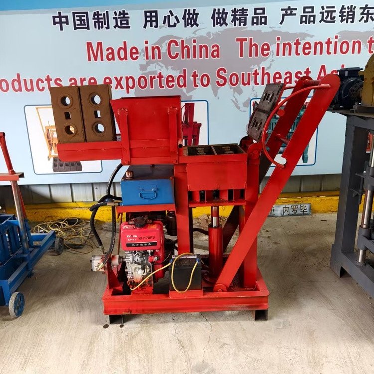 Manual Clay Brick Making Machine Hollow Brick Block Manufacturing