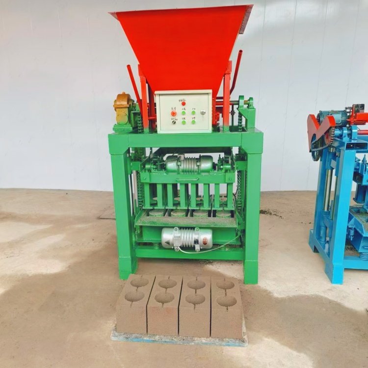 Hot sale cement block brick making machine mobile manual machine hollow brick making machine