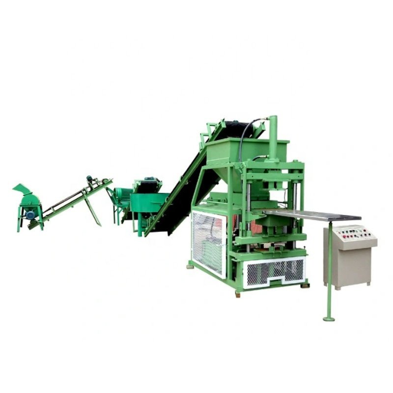JC2-10 automatic clay interlocking hydraulic brick block making machine