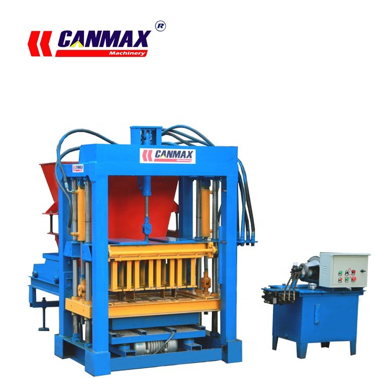QT4-25BH fly ash bricks importer in bangladesh interlocking brick machine brick making machine price list