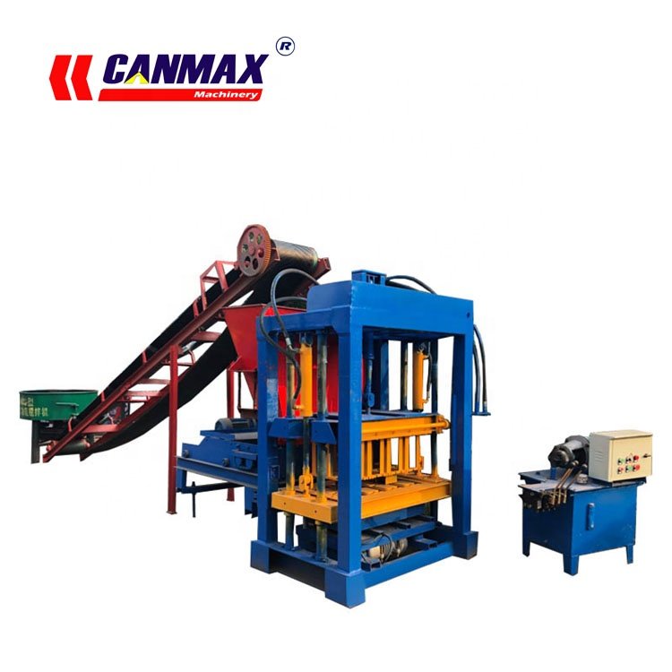 QT4-25BH fly ash bricks importer in bangladesh interlocking brick machine brick making machine price list
